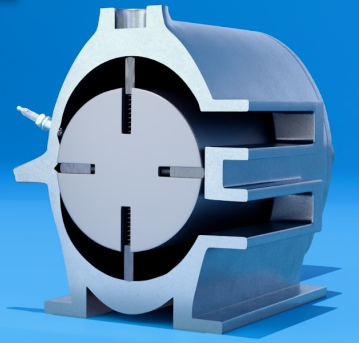 Vane Engine Working prototype for rotary vane engine